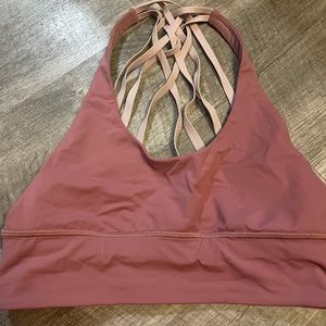 Lululemon sport bra pink